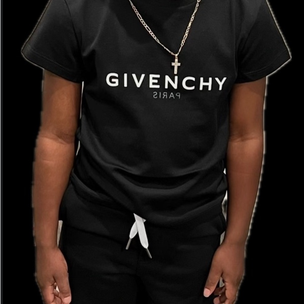 Givenchy Black Short Sleeve Tee